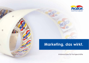 Marketing, das wirkt.