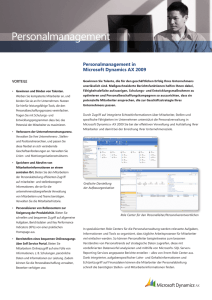 Personalmanagement - Oboe Software GmbH