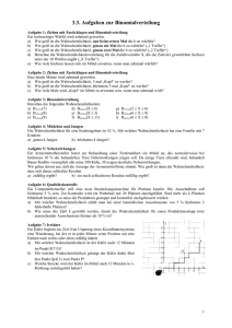 3.3. Aufgaben zur Binomialverteilung - Poenitz