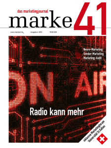 marke41 Ausgabe 6, 2010