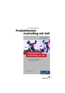 Produktkosten-Controlling mit SAP