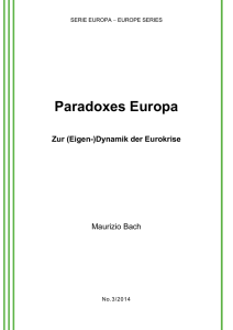 Paradoxes Europa - Universität Leipzig