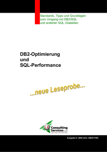 DB2-Optimierung und SQL-Performance