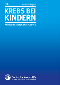 Kindern - Deutsche Krebshilfe