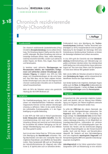 3.18. Chronisch rezidivierende (Poly-)Chondritis