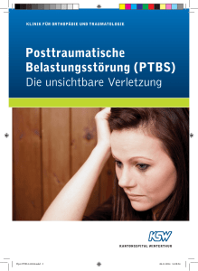 posttraumatische Belastungsstörung (ptBs)
