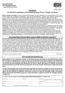 Merkblatt Einverständniserklärung - Saarpfalz