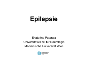 Epilepsie - MedUni Wien