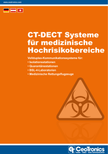 CT-DECT Systeme für medizinische Hochrisikobereiche