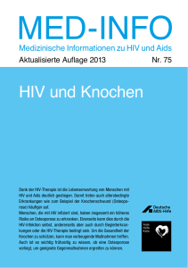 HIV und Knochen - Aidshilfe Köln eV