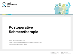 Postoperative Schmerztherapie BDA DGAI PDF