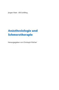 Anästhesiologie und Schmerztherapie - KVM