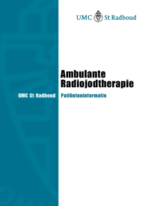 Ambulante Radiojodtherapie