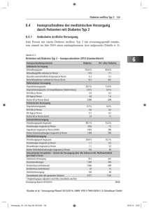 6.4 Inanspruchnahme der medizinischen Versorgung durch