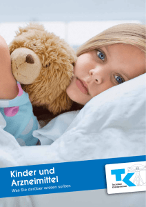 Kinder und Arzneimittel - Techniker Krankenkasse