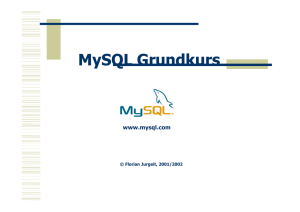 EInstiegskurs MySQL – Powerpoint-Slides