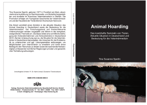 Animal Hoarding - TiHo Bibliothek elib