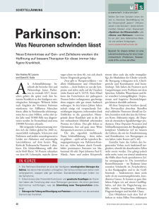 Parkinson - Spektrum der Wissenschaft