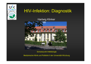 HIV-Infektion: Diagnostik