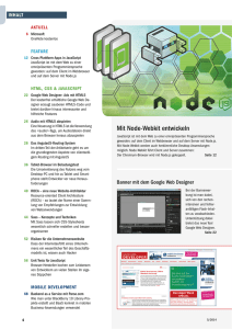 Mit Node-Webkit entwickeln