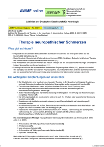 030-114 S1 Schmerzen, Therapie neuropathischer 03-2007 12-2010