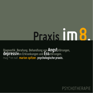 praxis im 8. - psychologische praxis im achten