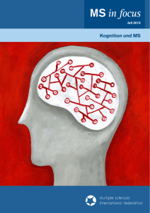 Kognition und MS - Multiple Sclerosis International Federation