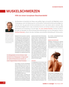 MuskelschMerzen - Chiropraktik Kropshofer