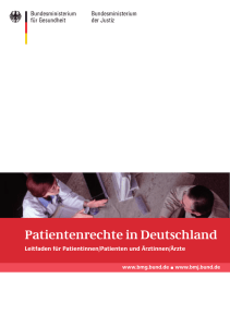 Patientenrechte in Deutschland - Bundesministerium für Gesundheit