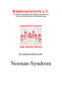 Noonan-Syndrom - Kindernetzwerk