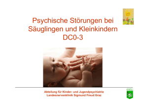 Psychische Störungen bei Säuglingen und Kleinkindern DC0-3