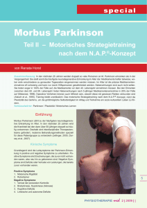 Morbus Parkinson