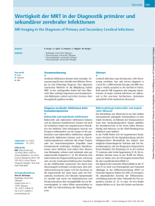 Wertigkeit der MRT in der Diagnostik primärer und sekundärer
