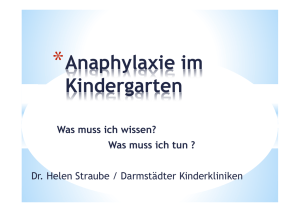 Anaphylaxie im Kindergarten [Kompatibilitätsmodus]