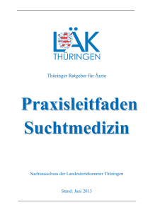 Thüringer Ratgeber für Ärzte - Landesärztekammer Thüringen