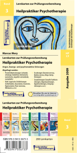 3 - Ausbildung zum Heilpraktiker für Psychotherapie