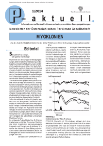 – a k t u e l l - Österreichische Parkinson Gesellschaft