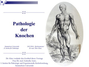 Pathologie der Knochen