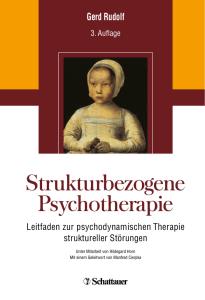 Strukturbezogene Psychotherapie, 3. Aufl.