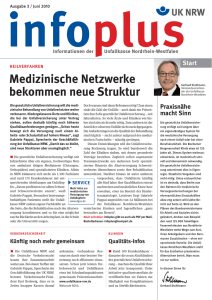 Medizinische Netzwerke bekommen neue Struktur