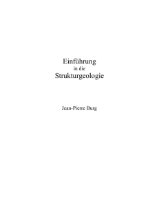Einführung Strukturgeologie - ETH E-Collection