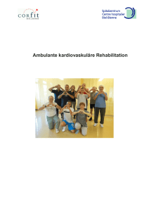 Ambulante kardiovaskuläre Rehabilitation