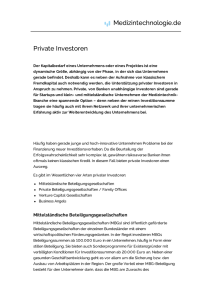 Expertenwissen: Private Investoren