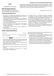 AES Strategie Defensiv - Warburg