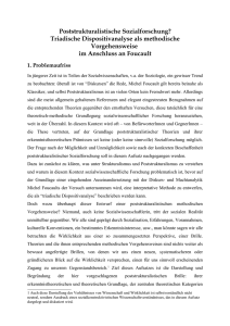 Aram Ziai: Poststrukturalistische Sozialforschung? Triadische