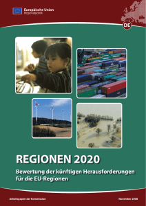 DE REGIONEN 2020 Bewertung der künftigen Herausforderungen