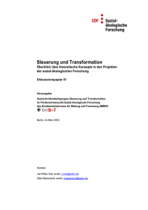 Steuerung und Transformation - Integrierte Mikrosysteme der