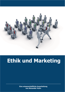 Ethik und Marketing