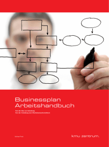 KMU Zentrum: Businessplan Arbeitshandbuch