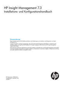 HP Insight Management 7.3